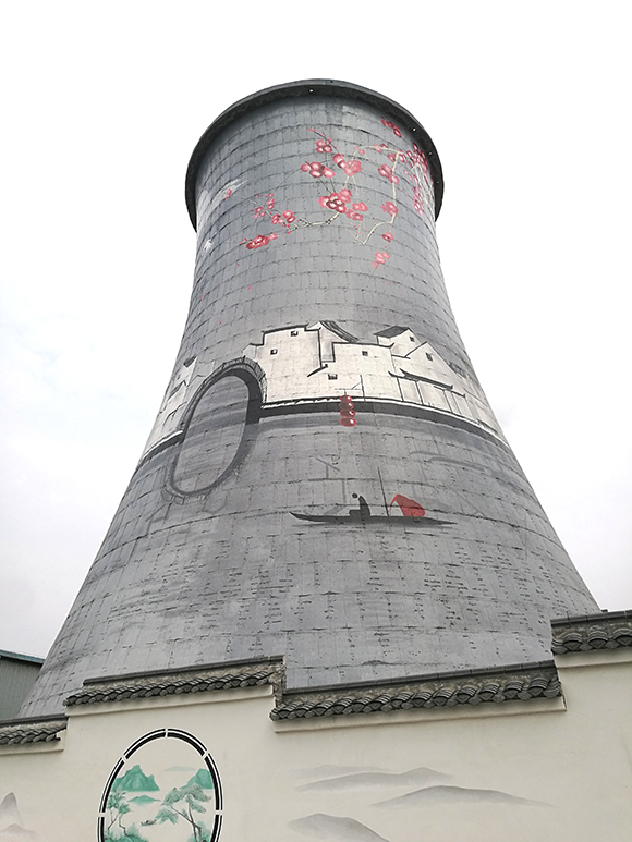 赤峰热电冷却塔亮化工程