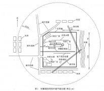 80m砖钢筋混凝土复合结构烟囱爆破拆除