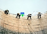 内蒙古国华准格尔电厂冷却塔内壁防腐工